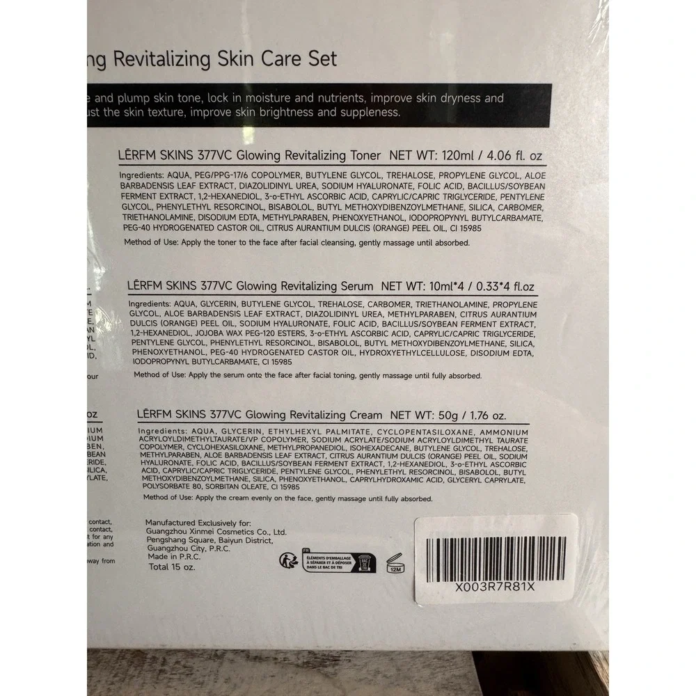Aesthtany‎ LERFM Skins Moisturizing 6-Piece Skincare Set
